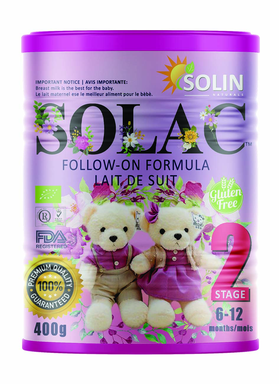 SOLAC INFANT FORMULA - STAGE 2 (6-12 months) x 24